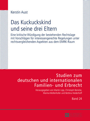 cover image of Das Kuckuckskind und seine drei Eltern